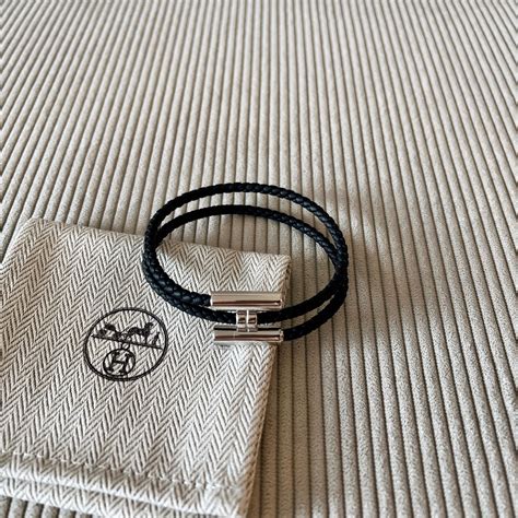 white hermes leather bracelet|hermes leather bracelet men.